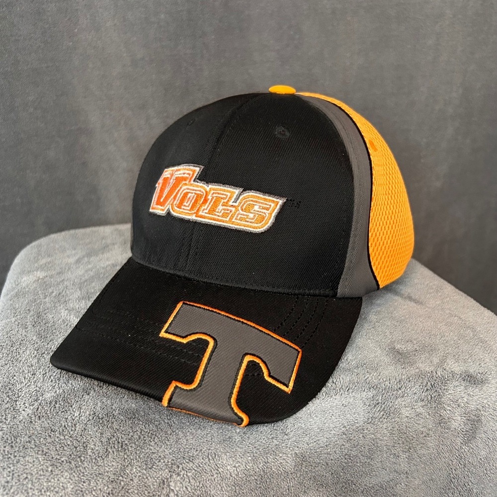 Tennessee Volunteers Vols Hat Cap Adult Baseball Black Orange Gray